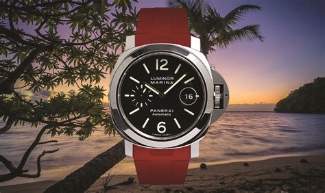 luminor panerai replica rubber|Rubber b straps for your panerai model .